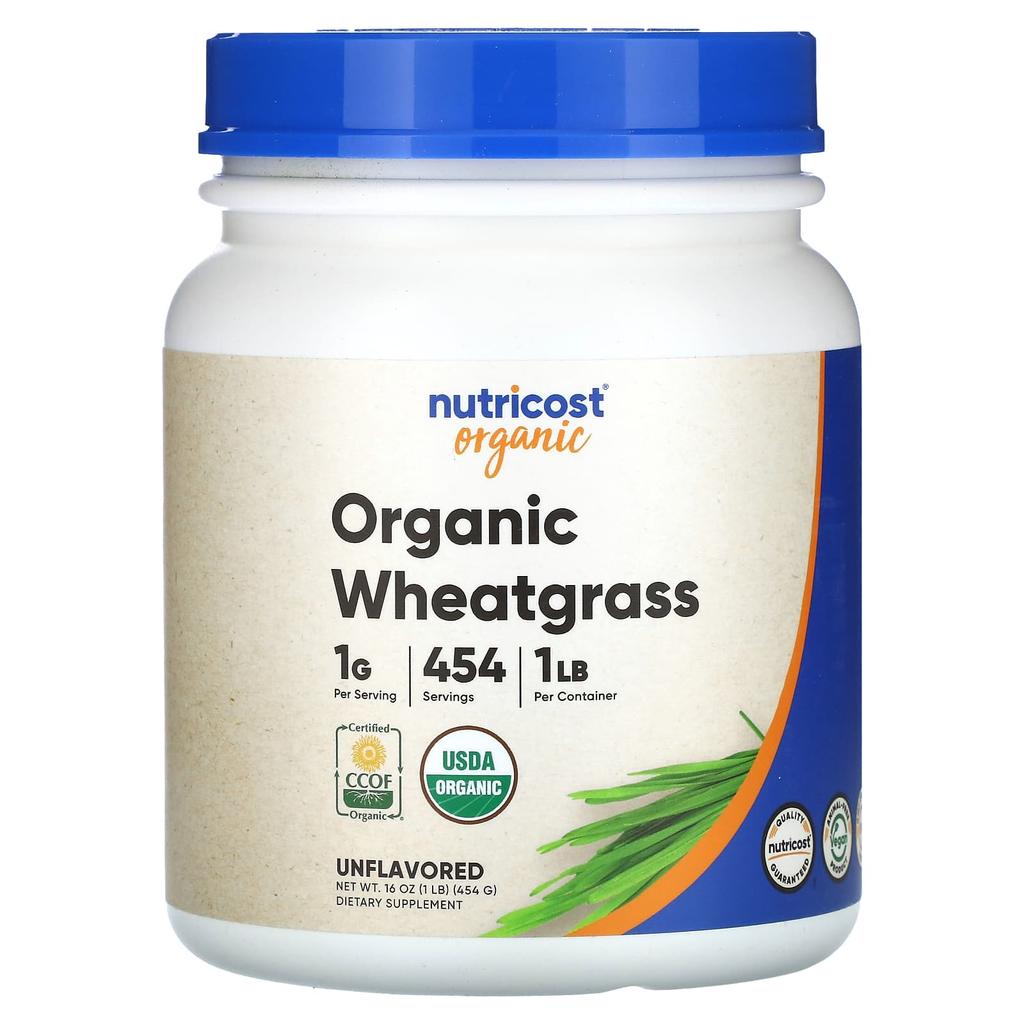 Organic Wheat Grass, Unflavored, 454G(16Oz)