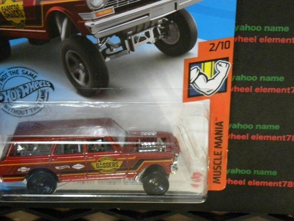 Hot Wheels NOVA WAGON GASSER MUSCLE MANIA '64