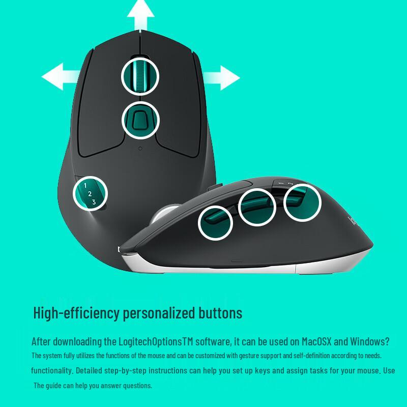 Logitech Беспроводная мышь M720 для нескольких устройств