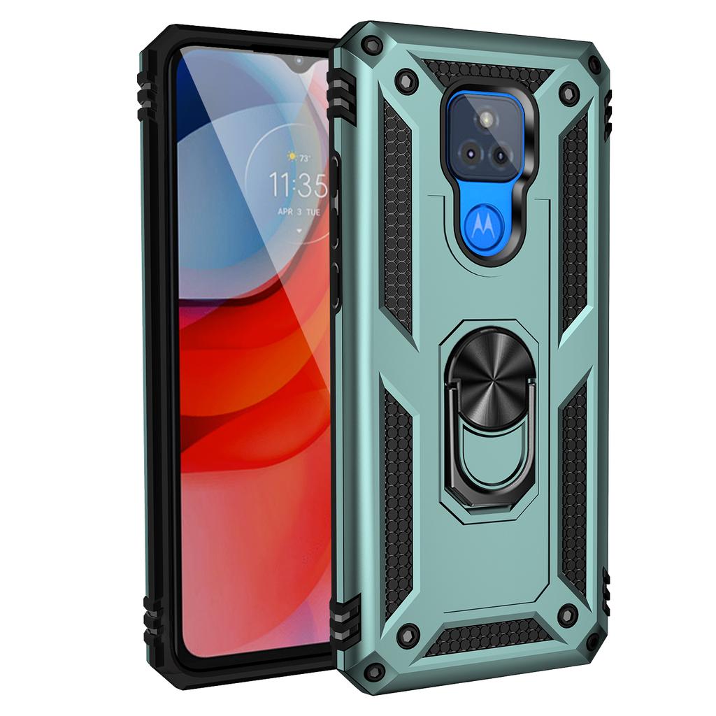 Чехол для Moto G Play для телефона Moto G Play 2021, противоударный бронированный прочный военный защитный автомобильный держатель, магнитный чехол