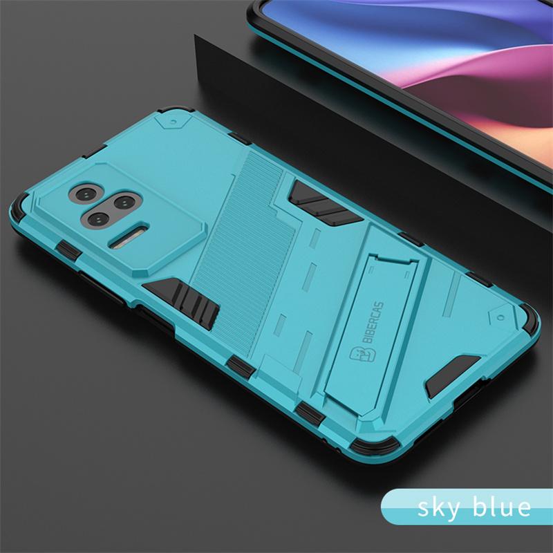 Чехол для Xiaomi Poco F4 Чехол для Poco F4 5G Capas Задняя противоударная подставка-держатель Чехол для Poco M4 X4 X3 Pro F4 GT F3 Fundas