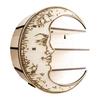 Vintage Display Shelf Fashion Sturdy Stress Relieve Bedroom Wall Hanging Moon Shape Witch Altar Decor