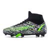 Новые футбольные бутсы, мужские высокие AG длинные шипы и сломанные шипы, тренировочные бутсы для искусственной травы для молодых учеников средней школы