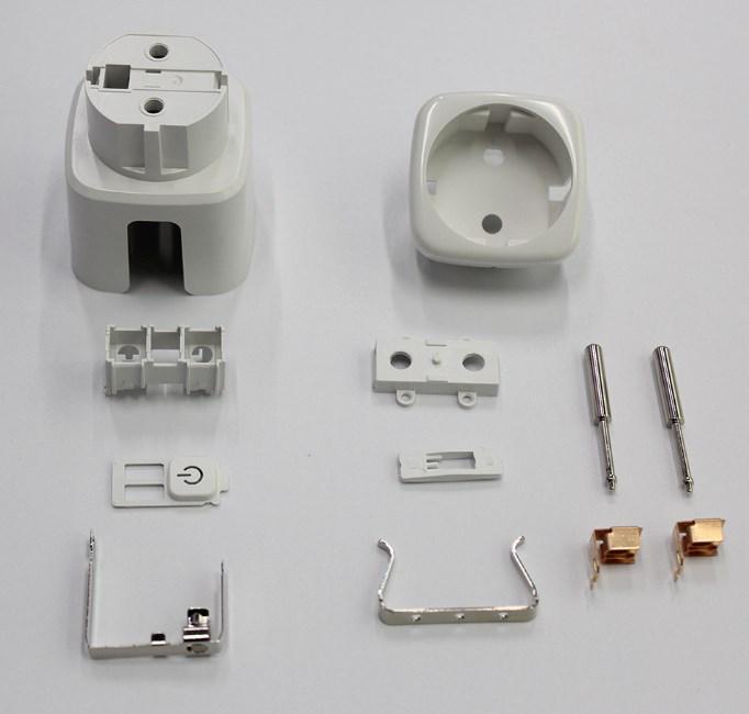 Умная WiFi-розетка Tuya: Европейская вилка с таймером, голосовым управлением и мобильным дистанционным выключателем питания.