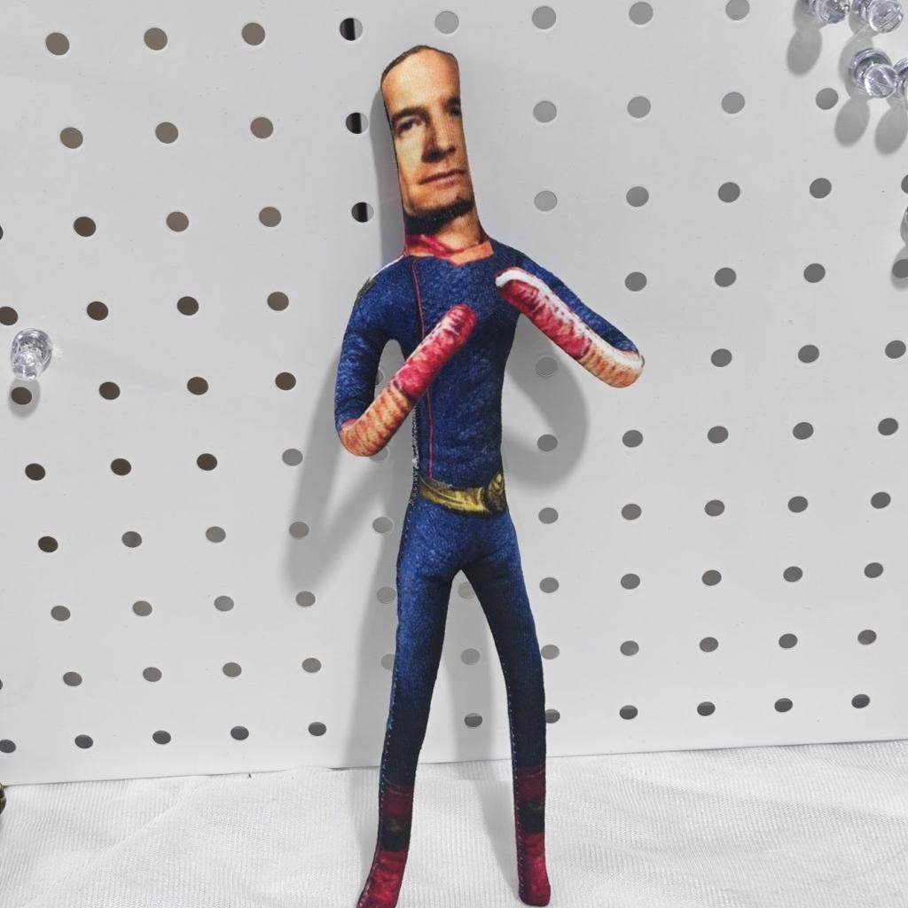 The Boys Homelander Abstract Cotton Doll With Skeleton Body Poseable Fan Collectible Pendant Gift