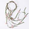 Women Girls Vine Flower Rattan Headband Bride Flower Crown Hairband Hair Accessories Wedding Party Spring Wreath Headwear 2025