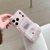 Милый мультяшный кожаный чехол-щенок для iPhone 16/17 Pro Max и совместимый с iPhone 15/14