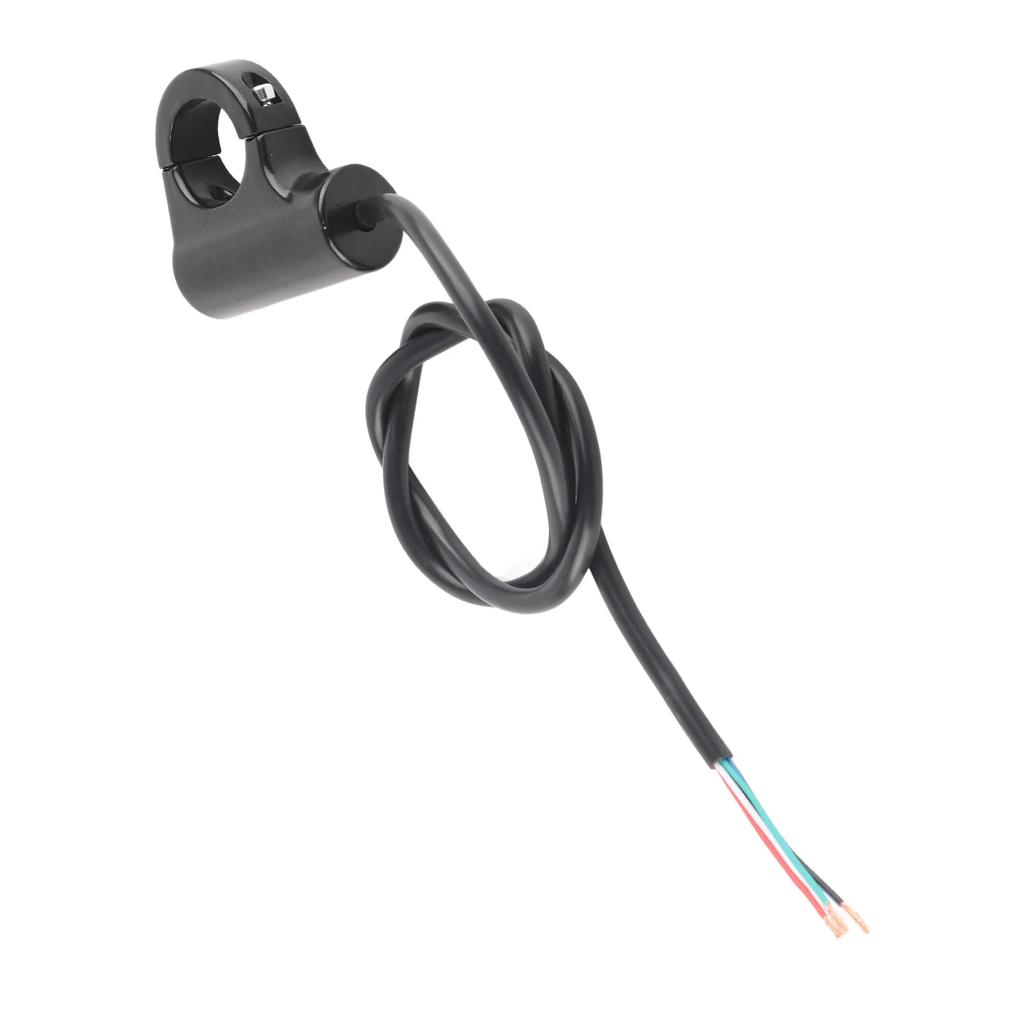 22mm Motorcycle Handlebar Mount Switch Push Button Headlight Brake Fog Lights ON/OFF Blue Ray Version