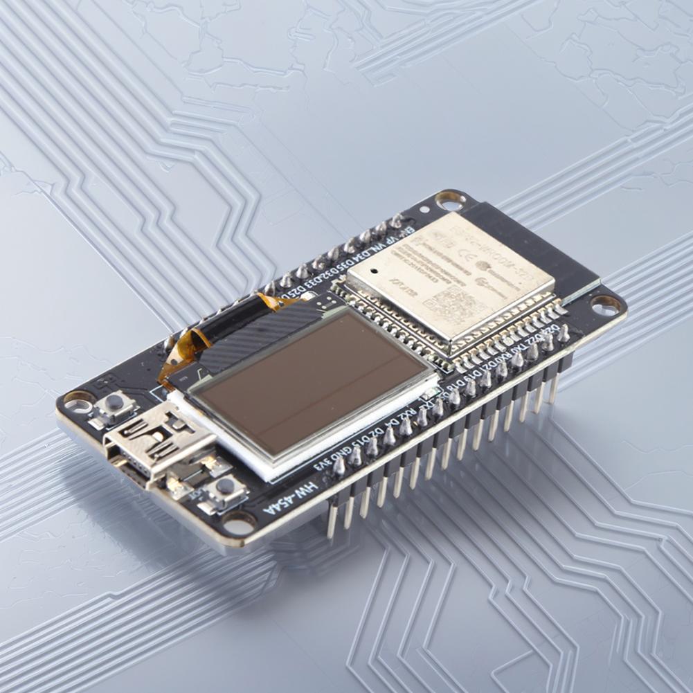 ESP32 WiFi+BT Development Board CH340 with 0.96 OLED Screen Yellow Blue Display