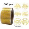 500pcs 2.5cm 1inch Merry Christmas Labels Stickers for Gift Package Card Envelope