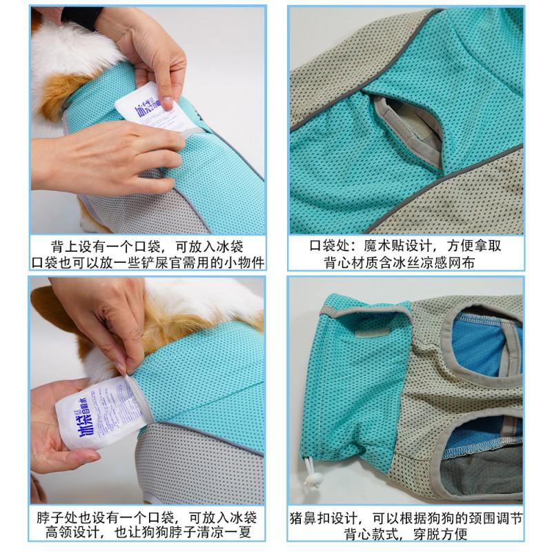 Cooling Pet Vest Dogs Breathable Mesh Small To Extra Large Sizes