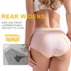 Женские трусы, бесшовные влагоотводящие однотонные мягкие антисептические мягкие дышащие трусы больших размеров с высокой талией, менструальный период, женская сексуальная одежда для взрослых