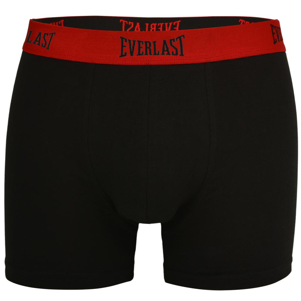 EVERLAST Мужские боксеры Хлопок Логотип Черный Набор 4 штуки