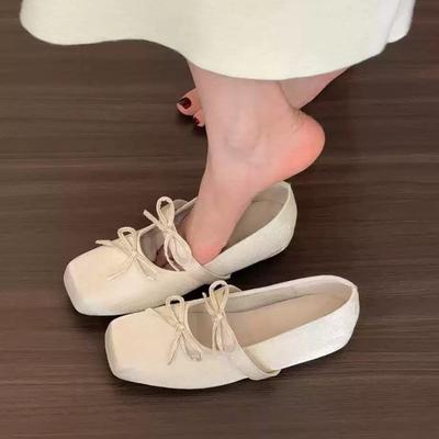 Туфли Мэри Джейн на скрытой платформе, женские туфли, весенние розовые атласные балетки