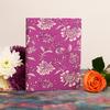 Cotton Notebook 20x15cm 96 Pages Antique Fuchsia