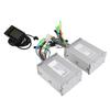 36 48V 450W Brushless Motor Dual Drive Controller Kit with 866 LCD Display Panel for Electric Bicycle Scooter