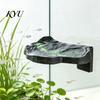 Terrarium Climbing Shelf Magnetic Reptile Ledge, Shelf, Rock Durable Cage Furniture Look Resting Platform for Geckos, Tree Frogs Small Habitat Decor