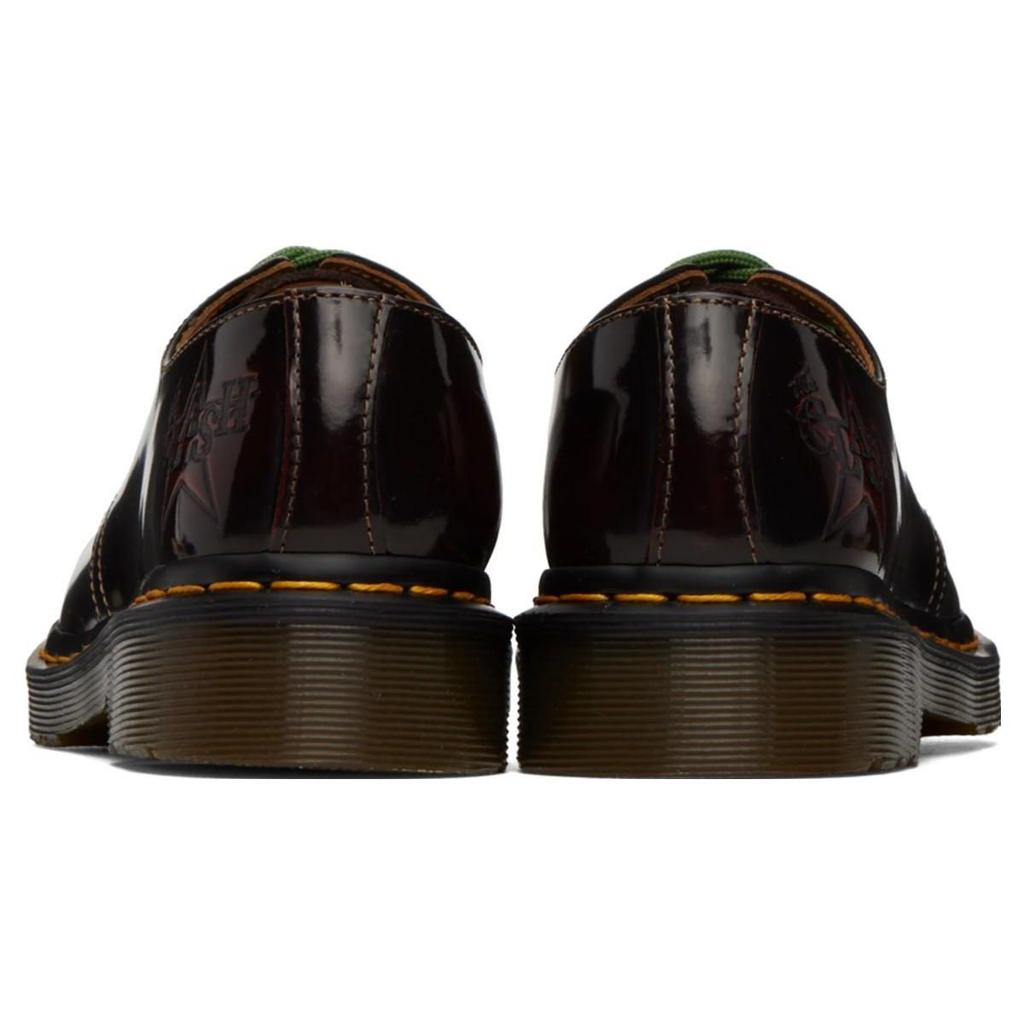 The Clash x Dr. Martens 1461 Вишнево-красные Унисекс Кроссовки 28001600