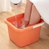 Foot Basin Bath Tub SPA Bathtub 23.5cm Deep for Home 154pcs Small And Large Strokes of