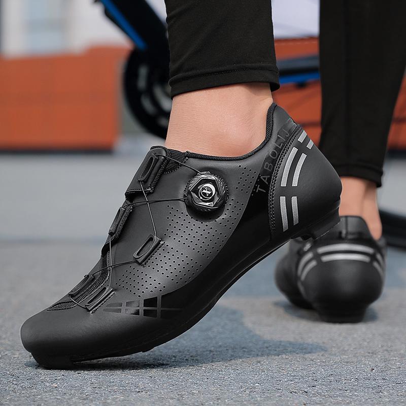 Men MTB Cycling Shoes Professional Speed Road Bike Shoes Women Bicycle Cleat Shoes Racing Flat Pedal Mountain SPD Sneaker