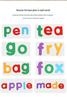 Children's English Alphabet Wooden Letter Matching Set