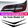 Передний бампер автомобиля, полоса для предотвращения столкновений, передний угловой защитный чехол, декоративные аксессуары для Tesla 2022 Model 3 Model
