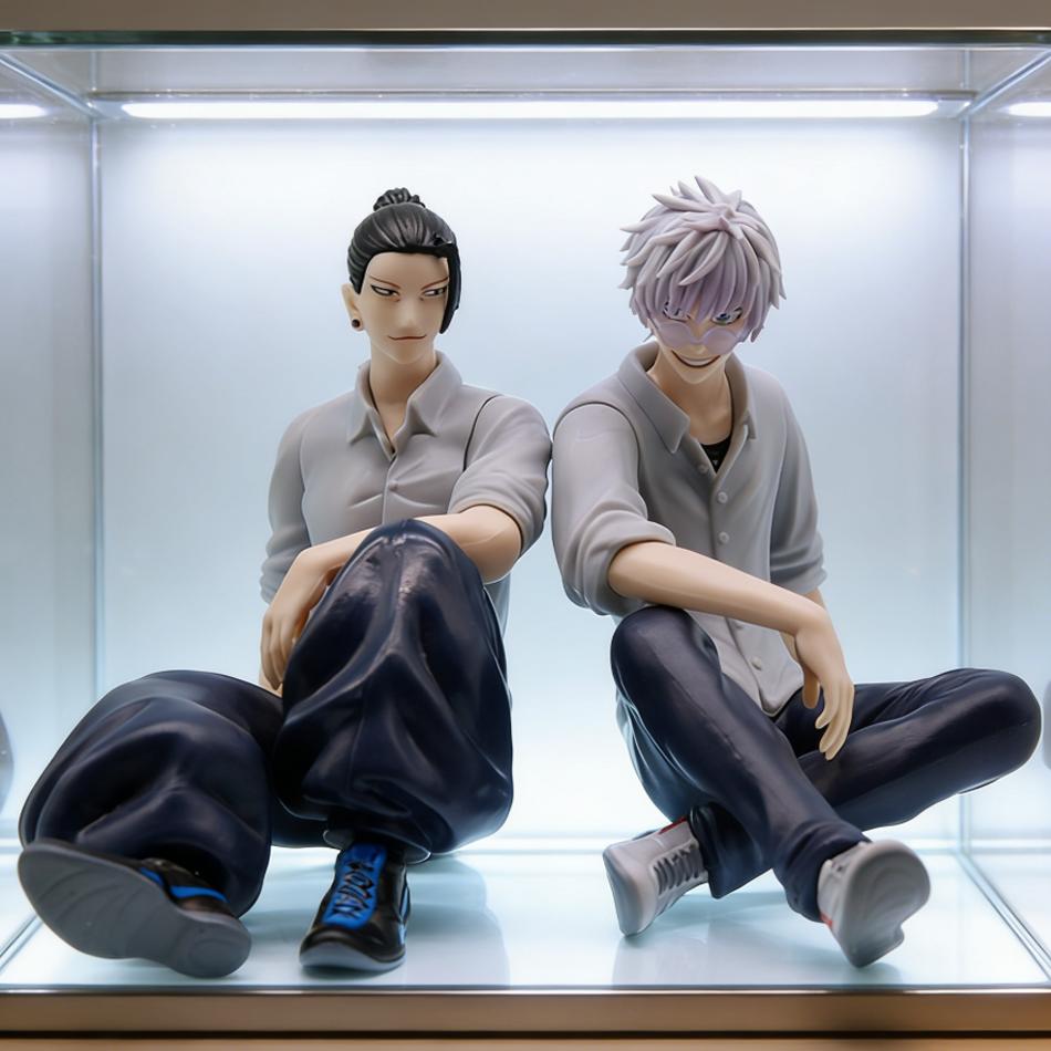 В наличии Аниме Фигурки Jujutsu Kaisen Годжо Сатору Фушигуро Мегуми Стоппер для лапши ПВХ Коллекционная Модель Игрушки Подарок для Мальчиков