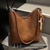 Underarm Bag Women's 2025 New Trendy Fashion High Sense Retro Versatile Shoulder Bag Commuter Messenger Bucket Bag