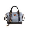 Popular Contrasting Color Portable Bucket Bag Women's New Fashion Messenger Bag Simple Commuter Casual Shoulder Bag