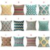 Luxurious Resistant Scatter Waist Throw Pillow Case With Timeless Geometric Design