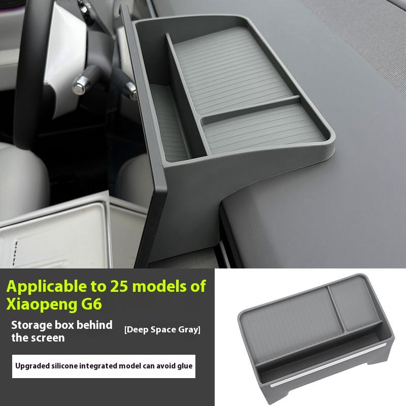 Fit for Xpeng G6 2023 2024 2025 Xiaopeng G6 Wireless Charging Pad Silicone Pad Cup Holder in-car Decoration Automobile