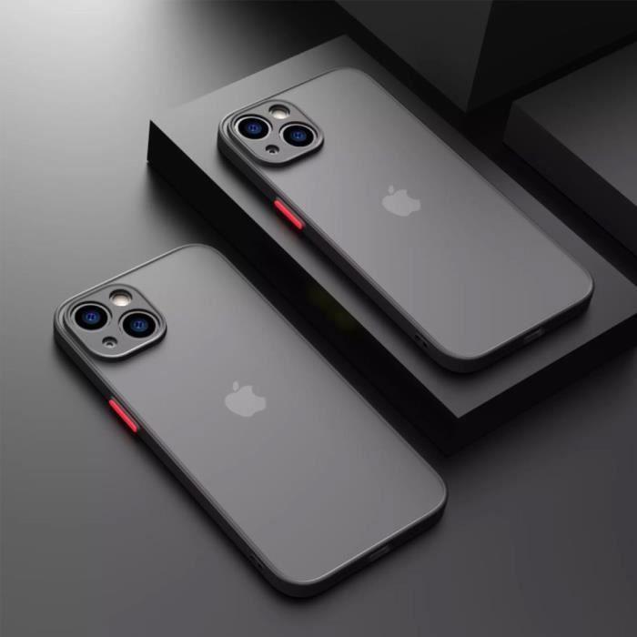 Coque de Protection - PROSHOP - pour iPhone 12 - Rigide Mate - Antichoc - Cordon de Serrage