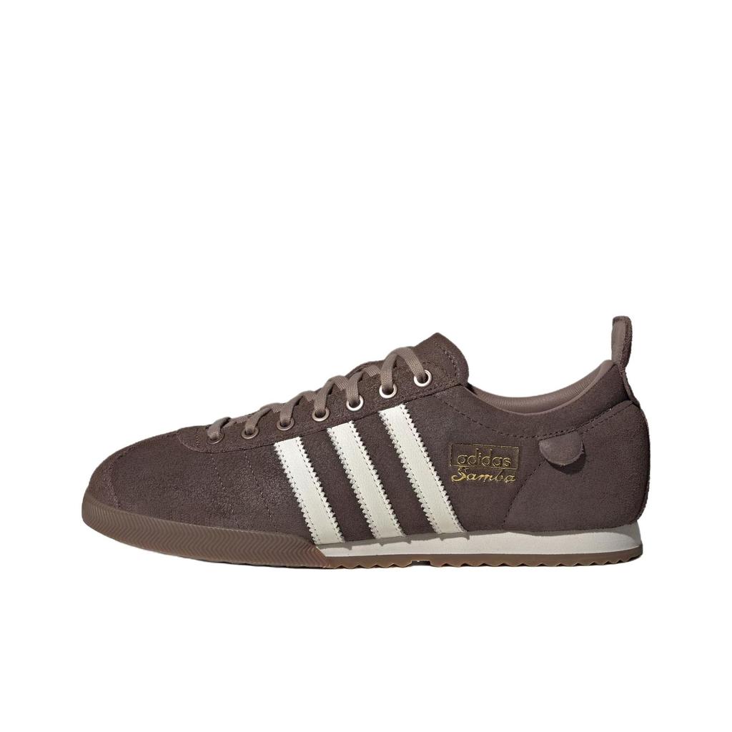 Adidas Originals Samba 62 Fashion Comfortable Training Shoes Unisex Shoes Brown JS3836