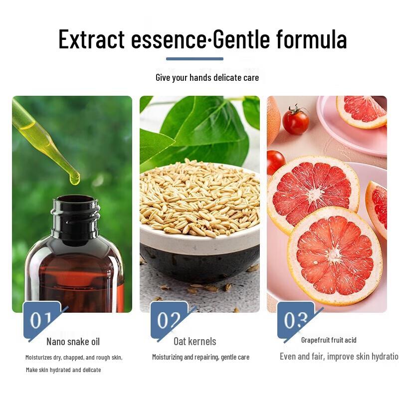 Longliqi Snake Oil & Grapefruit Hand Cream Set