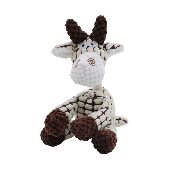 Пищащая плюшевая игрушка для собак Интерактивная мягкая игрушка для собак Мягкая игрушка для собак Мягкий ослик