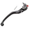 ZETA RACING 4-Finger Flight Brake Lever, Black, for GSX-R1000/R, GSX-R600, KATANA, BMW S1000RR, HP4, S1000R, NISSIN, Etc. (DIRT FREAK F5496)