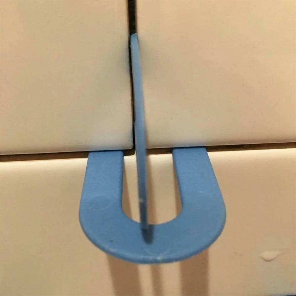 200pcs U-shaped Horseshoe Shims Reusable Tile Spacers PP Level Wedges Positioning Clips For Marble Granite Aligning