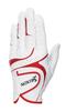 DUNLOP Golf Glove Srixon White Red 23cm Golf Glove (Left Hand) GGG-S031