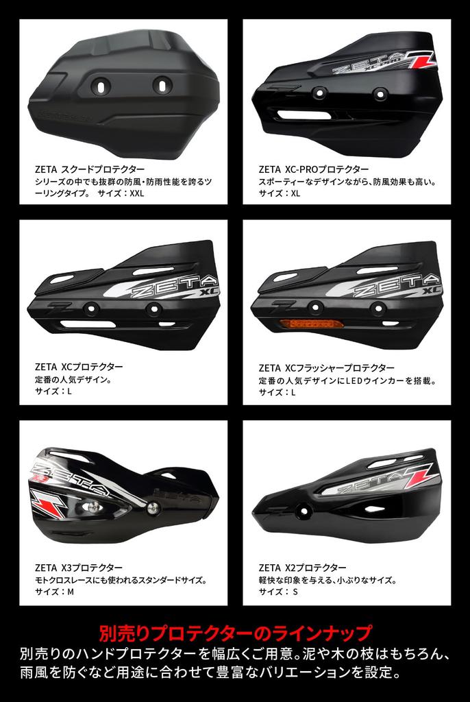 ZETA RACING MONKEY125 MONKEY125 Adventure Armor Hand Guard Titanium Color Specialized Design for OEM Handlebars and ZETA Specialized Handlebars Number