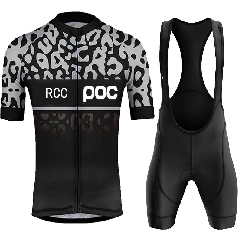 Rcc Poc Cycling Jersey Set Zomer Heren Fietskleding Mountainbike Kleding Mtb Fiets Rijkleding Fietspak 003