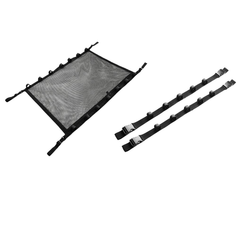 Vehicle Fishing Rod Holder Fishing Pole Holder for Car Roof Rack Easy To Install Horizontal Carrier for Car Interior Travel