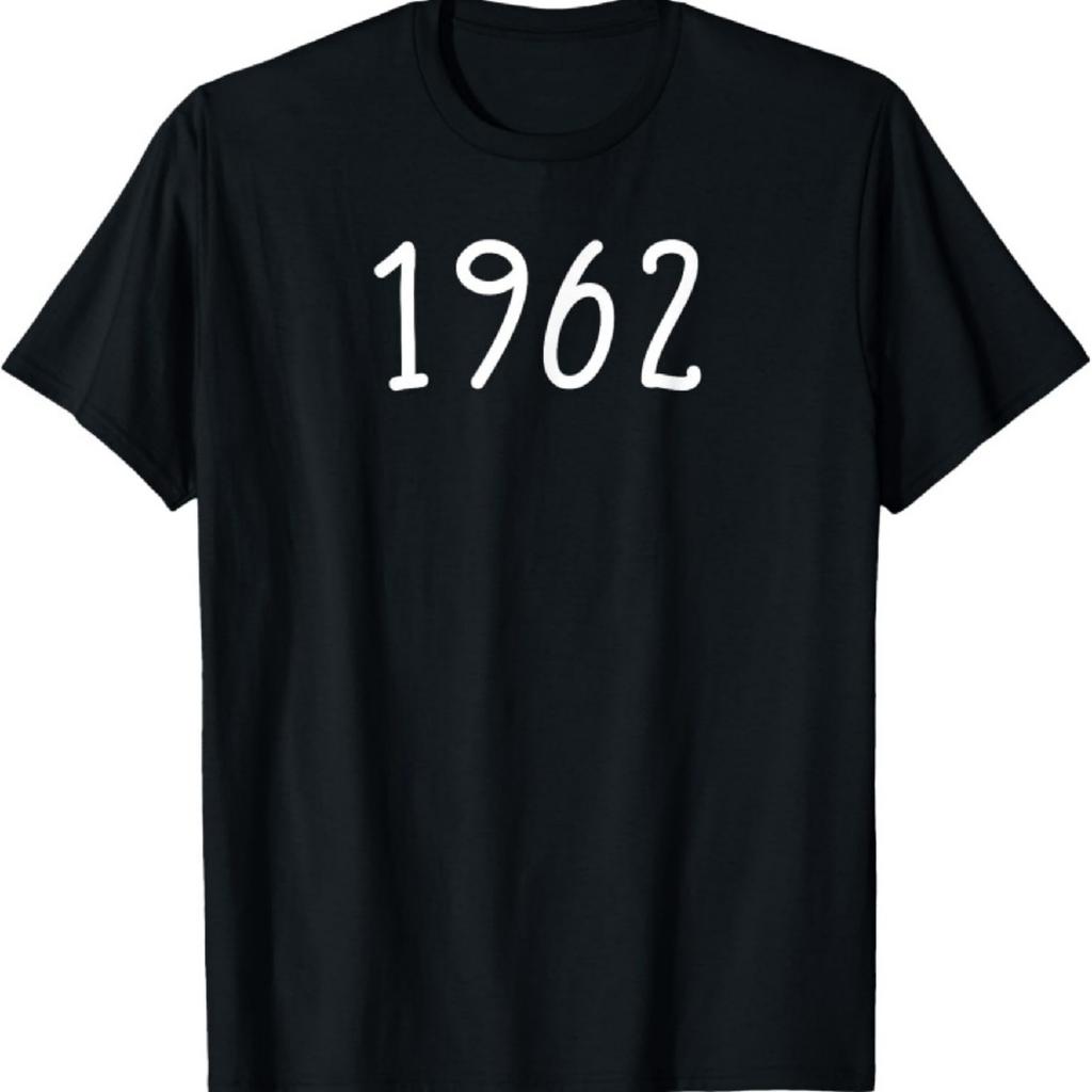 Рубашка 1962 года для рождения, юбилея, в память о знаковой дате