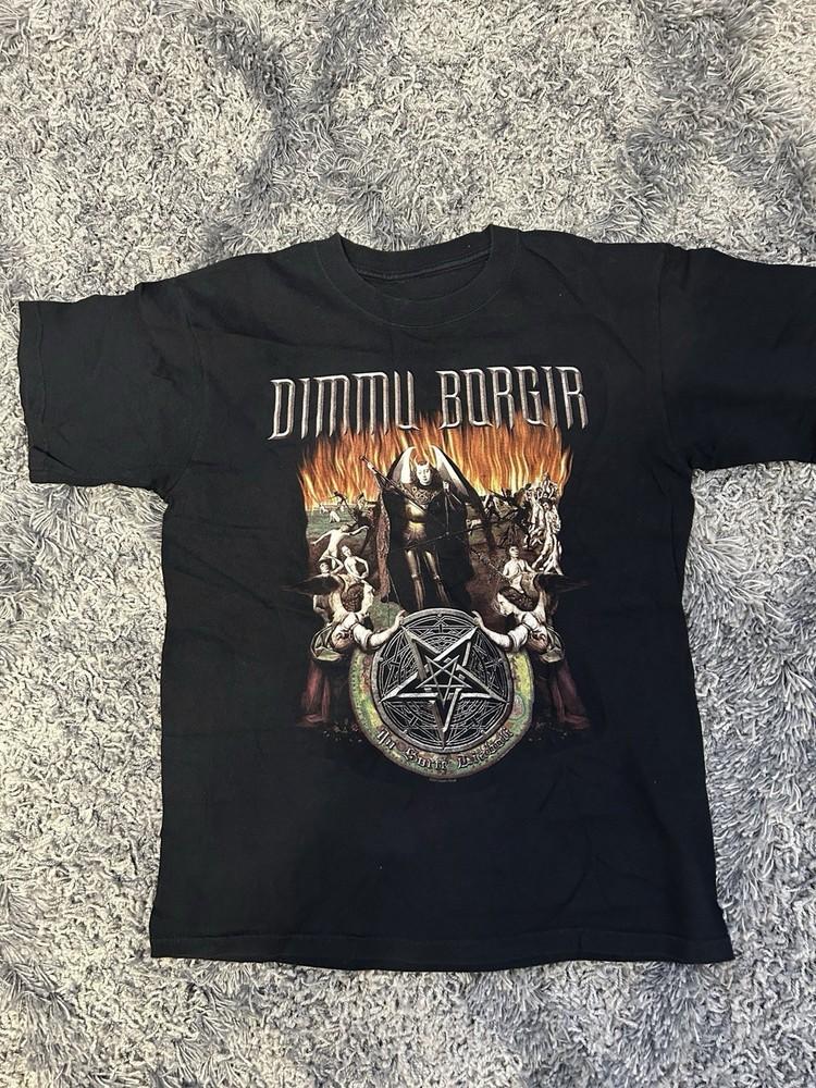Новая мужская хлопковая футболка Dimmu Borgir Все размеры JJ216 Унисекс