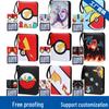 Мультяшная книга для коллекции игровых карт Pokémon из ПУ с ячейками 4x4 и 9x9