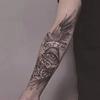 Juice Tattoo Sticker Herb Semi-permanent Waterproof Without Reflective Male Small Arm Personality Long Lasting Body Art Tattoos