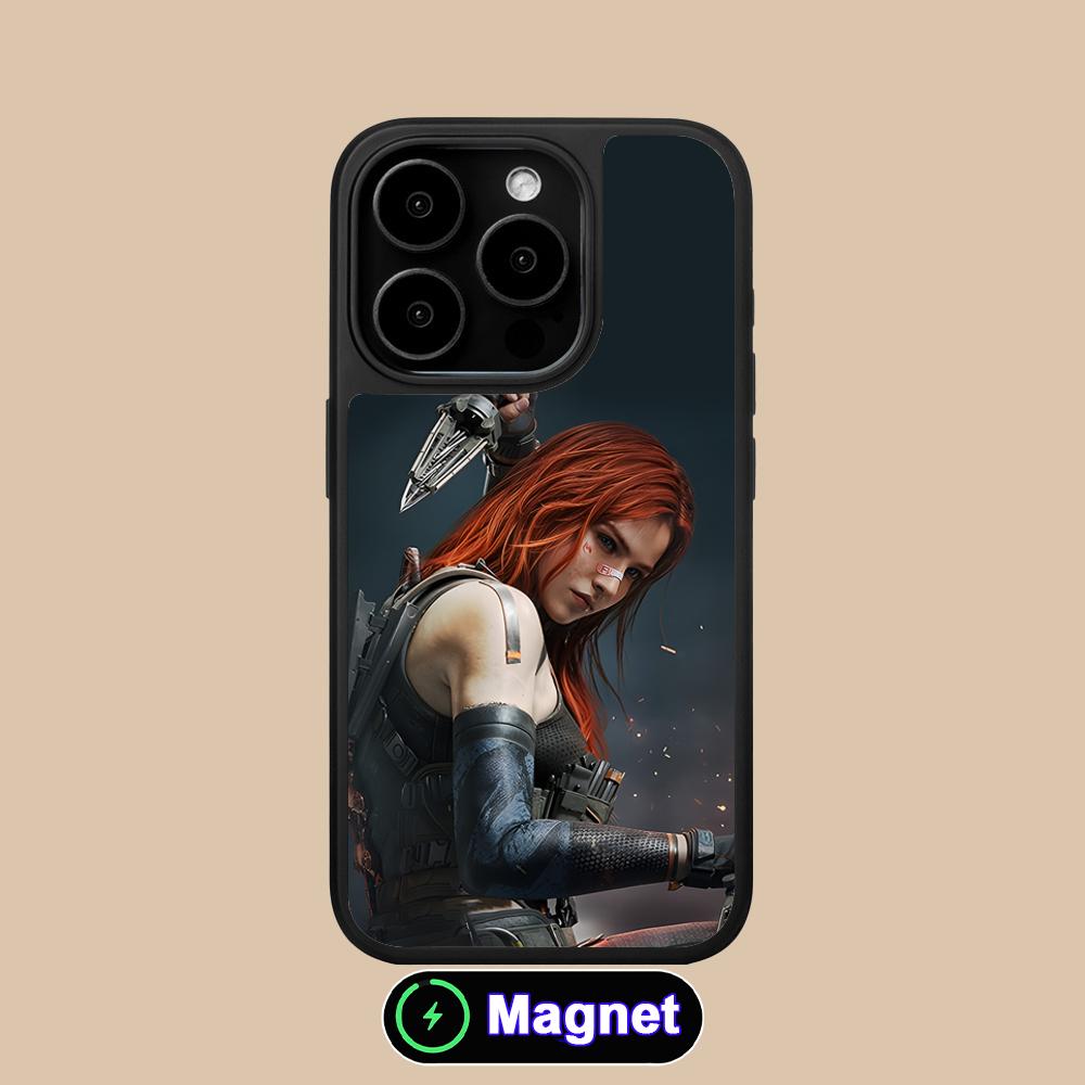 Игровой чехол Delta Force с матовой поверхностью и поддержкой MagSafe для мобильного телефона iPhone 17 16 15 14 13 12 11 Air Pro Max Plus, цветной