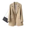 Women's Suits Jackets for Spring Autumn Korean Fashion Coats Casual Slit Pocket Blazer British Formal Business Blazers Jacket