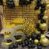 1PC Curtain Birthday Party Decor Bachelorette Party Backdrops Wall Background Square Sequin Home Decor 1*2m