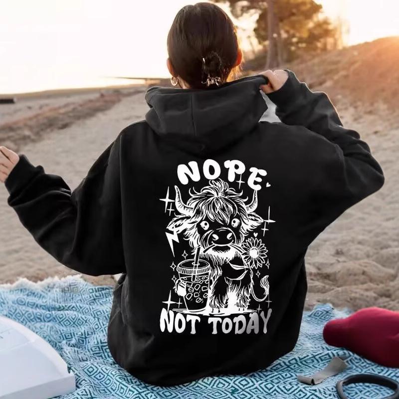2025 Unisex Letter Print Velvet Hoodie: Spring, Autumn, Winter Collection