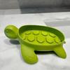 Decorative Sea Turtle Soap Dish with Non-Slip Mat And Drain Hole Bathroom Accessory for Keeping Soap Dry And Tidy